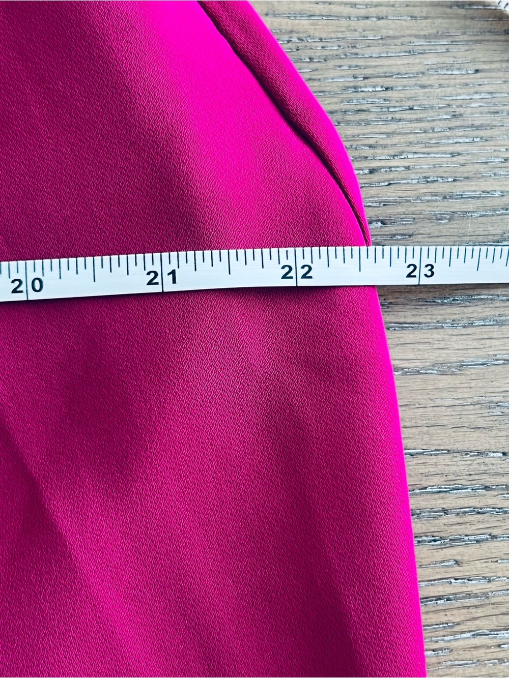 J. Crew Berry Pink Drapey Wrap Back Jumpsuit Size 0P - Picture 11 of 14